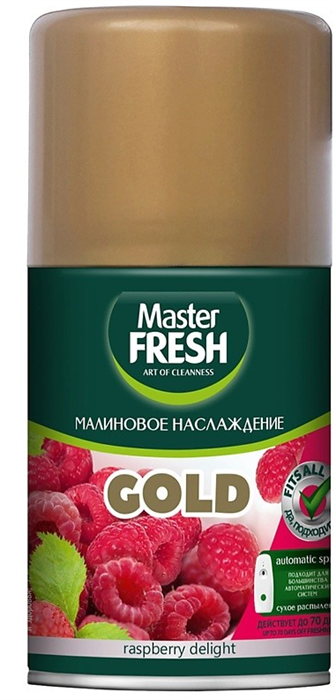 MASTER FRESH См.блок Освежитель воздуха МАЛИНОВОЕ НАСЛАЖДЕНИЕ 250 мл 4620739978980