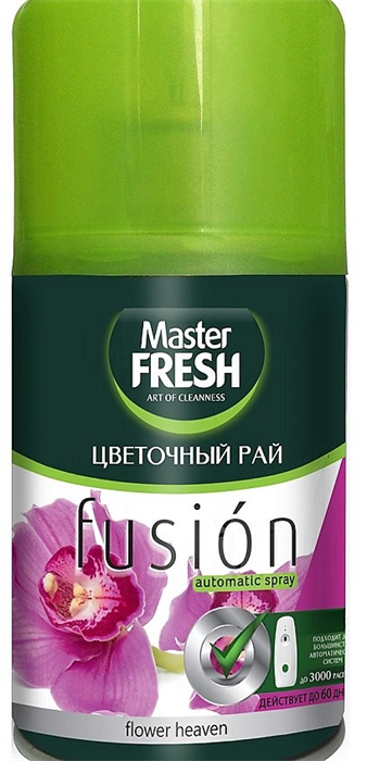 MASTER FRESH См.блок Освежитель воздуха НЕЖНЫЙ ПИОН 250 мл 4620739985209