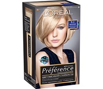 Л`Ореаль Краска для волос Преференс 9.1 Викинг оч.св.рус.пепельн. 3600520248837