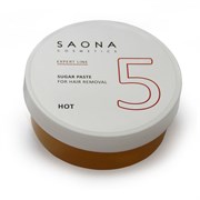 SAONA Паста для шугаринга 5 ТВЕРДАЯ HOT 200г