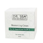 DOCTOR SEA Крем для лица OLIVE OIL,PAPAYA & GREEN TEA SPF15