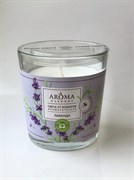 Aroma Harmony Свеча в стакане аромат.ЛАВАНДА 160 гр