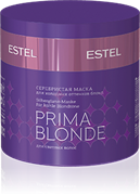 ESTEL PRIMA BLONDE Серебристая маска для холодных оттенков блонд 300мл ESTEL PRIMA BLONDE Серебристая маска для холодных оттенков блонд 300мл