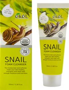 EKEL Пенка для умывания SNAIL с улиточным муцином 100 мл EKEL Пенка для умывания SNAIL с улиточным муцином 100 мл