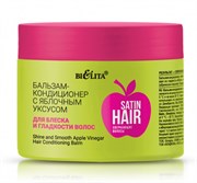 БЕЛИТА SATIN HAIR Бальзам для волос с яблоч.уксусом 300 мл 4810151032265