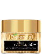 BIELENDA GOLDEN CERAMIDES 50+Крем Подтягивающий и регенерирующий п/морщин день/ночь 50мл