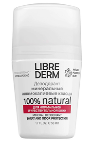 LIBREDERM Дезодорант ролик MINERAL Минеральный 50 мл 4630055169337