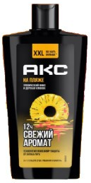 AXE Гель для душа НА ПЛЯЖЕ тропический микс 610 мл 4605922036159