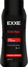 EXXE MEN Гель для душа STRONG 2в1 Сила и Энергия 400 мл 4620739986268