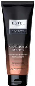 ESTEL SECRETS Шампунь МАКСИМУМ ЗАБОТЫ мультифункц.250 мл 4606453067780