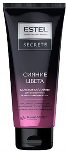 ESTEL SECRETS Бальзам СИЯНИЕ ЦВЕТА для окрашенных 200 мл 4606453067810