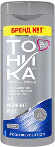 ТОНИКА Бальзам оттеночный COLOR EVOLUTION 3.1 Midnight blue, 150мл 4602152003562