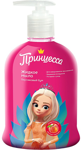 ПРИНЦЕССА Жидкое мыло ПЕРСИКОВЫЙ БУМ 490 мл 4670002419689