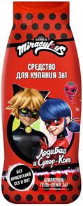 Леди Баг и Супер-Кот Средство для купания 3в1 400 мл 4640130795009