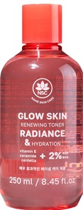 NSC Тонер для лица GLOW SKIN кислотами сияние кожи 250 мл 8804170433550 NSC Тонер для лица GLOW SKIN кислотами сияние кожи 250 мл 8804170433550