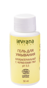 LEVRANA МИНИ Гель для умывания АНТИБАКТЕРИАЛЬНЫЙ 50 мл 4610266843097 LEVRANA МИНИ Гель для умывания АНТИБАКТЕРИАЛЬНЫЙ 50 мл 4610266843097
