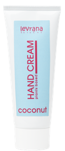 LEVRANA Крем для рук COCONUT питательный натуральный 75 мл 4610266845299
