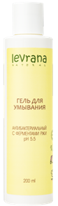 LEVRANA Гель для умывания АНТИБАКТЕРИАЛЬНЫЙ 200 мл 4610266843325 LEVRANA Гель для умывания АНТИБАКТЕРИАЛЬНЫЙ 200 мл 4610266843325