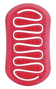 SOLOMEYA Расческа-мини для сух.и влажных волос КЛУБНИКА 5060504728416