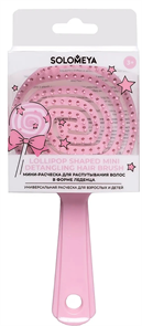 {{photo.Alt || photo.Description || 'SOLOMEYA Расческа-мини для распутывания волос ЛЕДЕНЕЦ.РОЗОВАЯ'}}