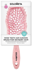 {{photo.Alt || photo.Description || 'SOLOMEYA Расческа массажная с широкими зубьями РОЗОВАЯ'}}