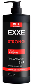 EXXE MEN Гель для душа STRONG 2в1 Сила и Энергия 1000 мл 4620739986534