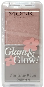 MONIC BEAUTY Контуринг Glam&Glow! Contour Face Palette 04 5061010293085