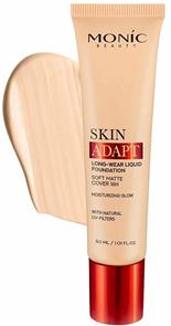MONIC BEAUTY Skin Adapt Soft Matte Тональная основа 01 Cool Porcelain 5061010282331