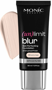 MONIC BEAUTY Тональная основа Выравнивающая 03 IVORY ROSE 5061010290381