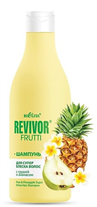 БЕЛИТА REVIVOR Шампунь FRUTTI супер Блеск для волос 500 мл 4810151035785
