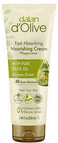 DALAN D'OLIVE Крем д/рук и тела Алое 250 мл(туба) 8690529011070