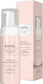 ESTEL SECRETS Пенка-Мусс для умывания ТРОЙНАЯ ЭФФЕКТИВНОСТЬ 150 мл 4606453092430