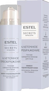 ESTEL SECRETS Сыворотка для лица Ночная КЛЕТОЧНОЕ ПРЕОБРАЖЕНИЕ 50 мл 4606453092355