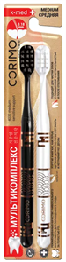 CORIMO Зубная щетка МУЛЬТИКОМПЛЕКС 2 шт 4897132700122