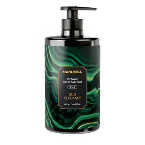 МARUSSIA PERFUMED Шампунь-Гель для душа 2в1 OUD ELEGANCE 460 мл 4610116240793