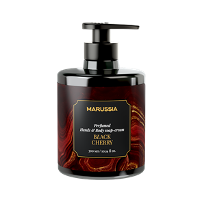 МARUSSIA PERFUMED Мыло для рук и тела BLACK CHERRY 300 мл 4610116240663