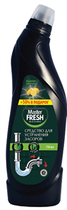 MASTER FRESH Средство для устранения Засоров в трубах 750 мл 4620739974791