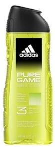 Coty Адидас 3в1 Гель&amp;Шампунь PURE GAME 400 мл 3616303459048