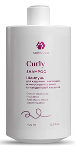 ADRICOCO CURLY Шампунь 400мл для кудрявых волос 4680748714443