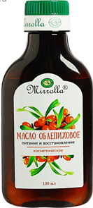 MIRROLLA Масло Косметическое ОБЛЕПИХОВОЕ 100 мл 4680040928913