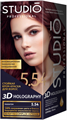 HOLOGRAPHY Краска 3D для волос 5.54 махагон 4690494003135