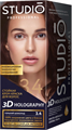 HOLOGRAPHY Краска 3D для волос 3.4 горький шоколад 4690494003074 HOLOGRAPHY Краска 3D для волос 3.4 горький шоколад 4690494003074