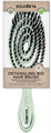 SOLOMEYA БИО-Расческа с нат.щетиной ЗЕЛЁНАЯ 5060504727501