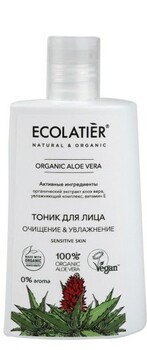 ECOLATIER GREEN Тоник для лица ALOE VERA 250 мл 4620046175713 - фото 55029