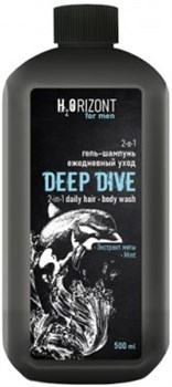 BEER & H2ORIZONTГель-Шампунь 2в1 DEEP DIVE ежедн.уход 500 мл 4630056264543 - фото 56206