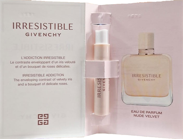 GIVENCHY IRRESISTIBLE NUDE VELVET lady 1ml edp 3274872479791