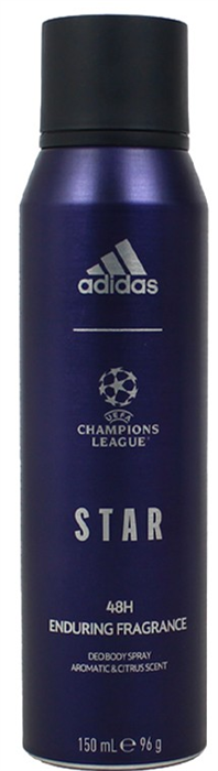 Coty Адидас Champions League STAR Дезодорант спрей 150  мл 3616304693717