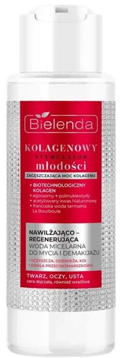 BIELENDA COLLAGEN YOUTH STIMULATOR Вода мицелярная Увлажн Регенирирующ, 400 мл 5902169059729