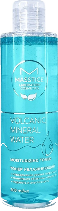 MASSTIGE VOLCANIC MINERAL WATER Тонер Увлажняющий д/чувств.200мл. 4810371001720