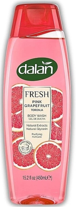 DALAN FRESH Гель для душа Розовый Грейпфрут 450 мл 8690529011049
